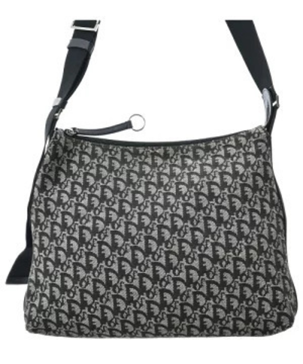 Christian Dior Shoulder Bag Black x White